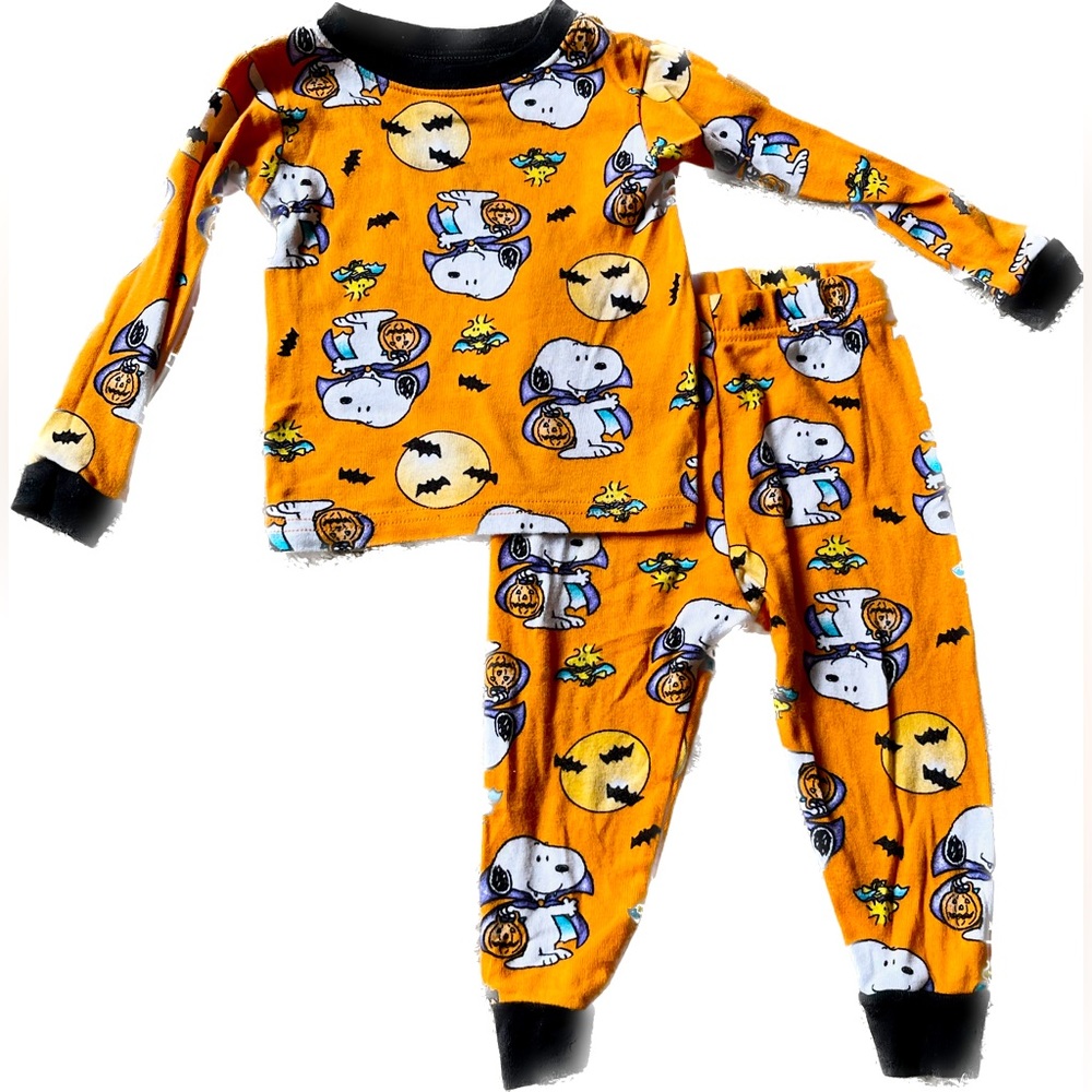 PEANUTS SNOOPY HALLOWEEN TODDLER PAJAMAS 2T